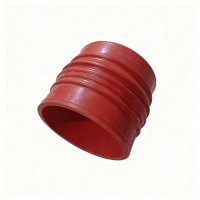 厂家供应陕汽重汽配件 重汽斯太尔豪沃中冷器软管接头99112530188