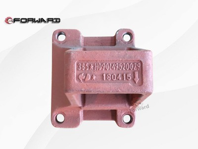 HD90149520029  后钢板弹簧左支架,Rear leaf spring left support bracket,济南向前汽车配件有限公司