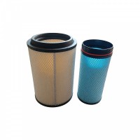 一汽解放J6重汽豪沃重卡配件 空气滤清器PU2841白纸双层复合纸PU2841