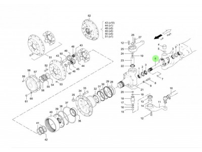 DZ90009420012 万向传动轴(带差速锁）,Universal joint shaft,济南向前汽车配件有限公司