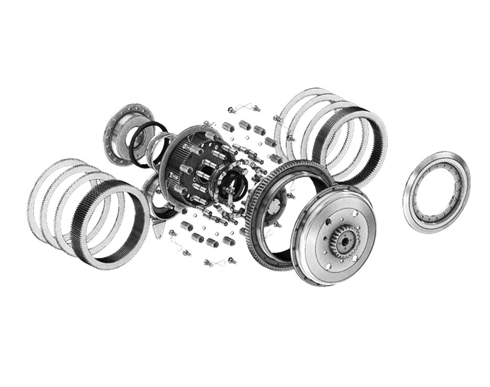 特种车T55 VT-4  传动离合器系统 120.07.005  外摩擦片 Frenos externos/120.07.005  外摩擦片