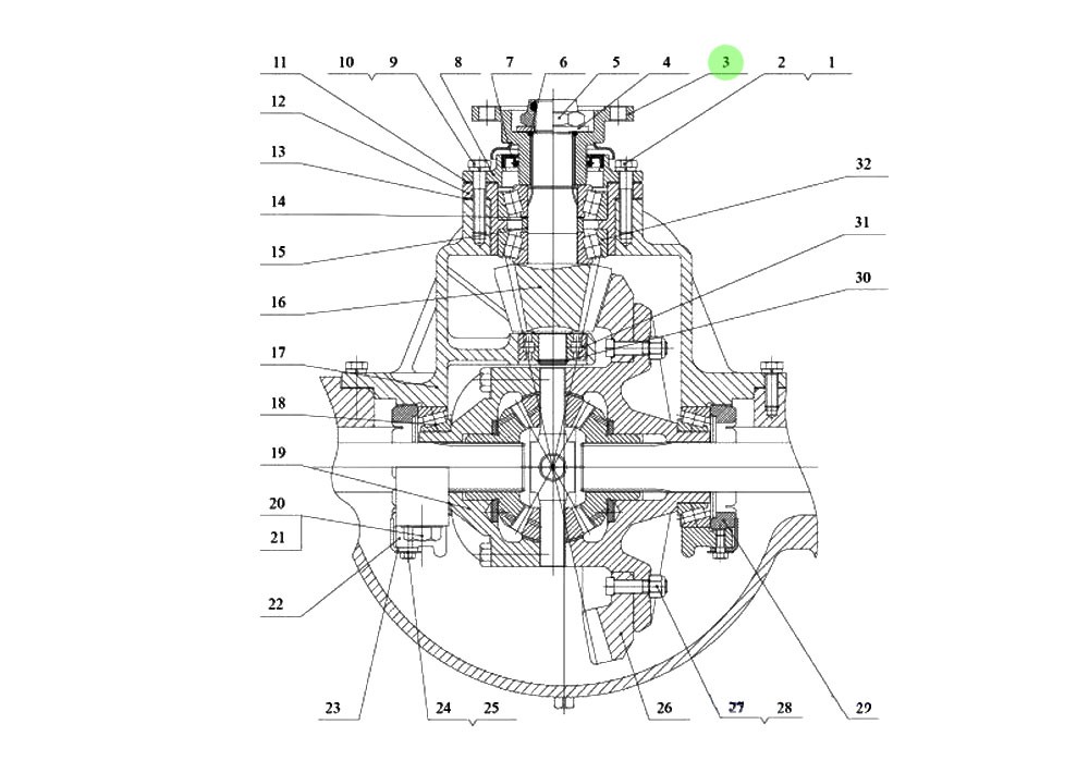 14D0049  输入法兰,Input flange,济南向前汽车配件有限公司