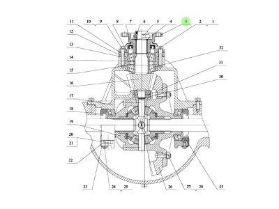 14D0049  输入法兰,Input flange,济南向前汽车配件有限公司