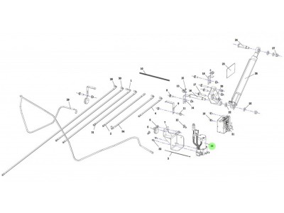 DZ97259820128 油泵电机总成,Oil pump motor assembly,济南向前汽车配件有限公司