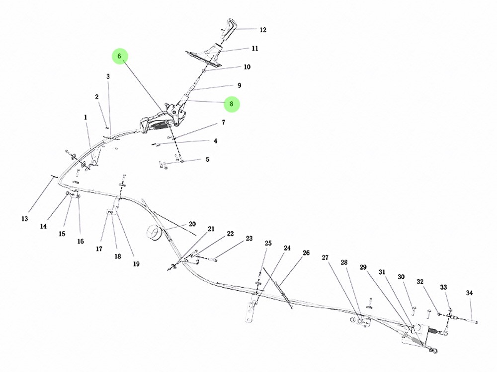 DZ9H259240510 操纵器总成,Manipulator assembly,济南向前汽车配件有限公司
