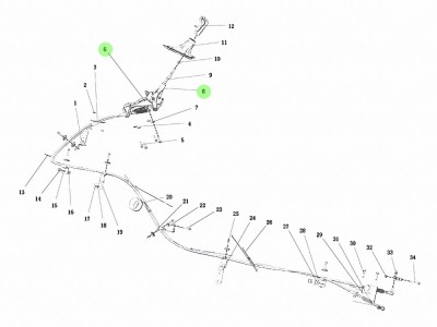 DZ9H259240510 操纵器总成,Manipulator assembly,济南向前汽车配件有限公司