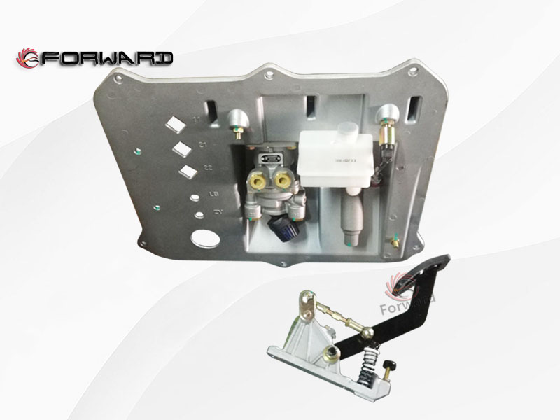 DZ97189230500 踏板机构总成（BH）,Pedal mechanism assembly (BH),济南向前汽车配件有限公司
