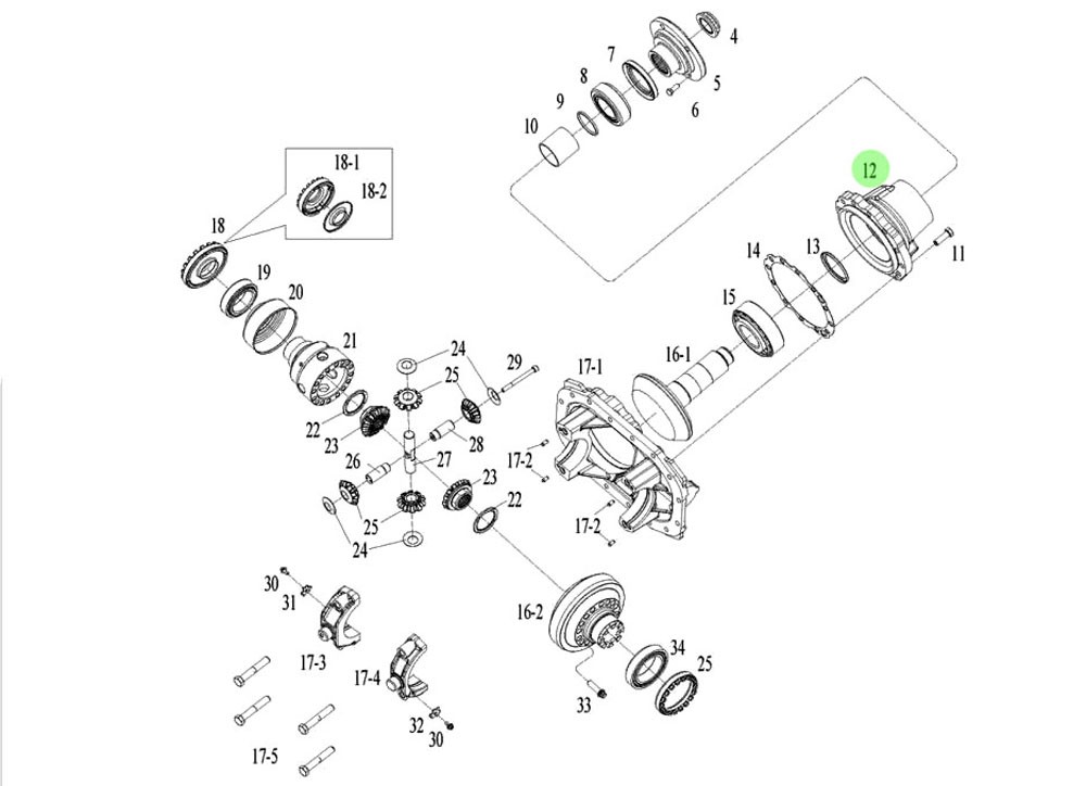 DZ90009320130 轴承座,Bearing housing,济南向前汽车配件有限公司