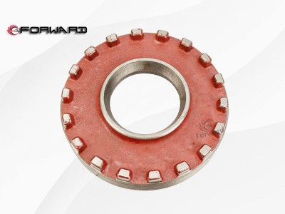 DZ9112320358 调整螺母(右）,Adjusting nut (right),济南向前汽车配件有限公司