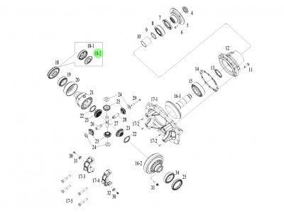 DZ9114320335 调整螺母集油盘,Adjusting nut oil collection pan,济南向前汽车配件有限公司