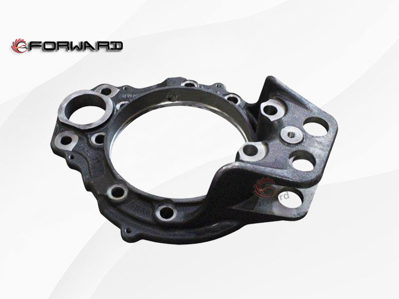 SHACMAN HANDE HDZ237 HD9T HD7.5T 行走轉(zhuǎn)向驅(qū)動橋系統(tǒng) 81.50202.0138 右制動底板 Правая тормозная подставка