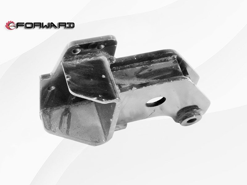 SHACMAN 偏置車 車身駕駛室前懸置系統(tǒng) DZ15251430040 右前懸置支架總成