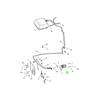 SHACMAN 偏置车 车身驾驶室空调系统 DZ13241845010 空调压缩机 Компрессор кондиционера图3