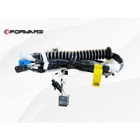 SHACMAN X3000 車身駕駛室車門線束系統 DZ97189772861 主駕駛車門線束(電搖-中控鎖)