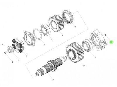 ZC3086000702 堵塞,Blockage,济南向前汽车配件有限公司