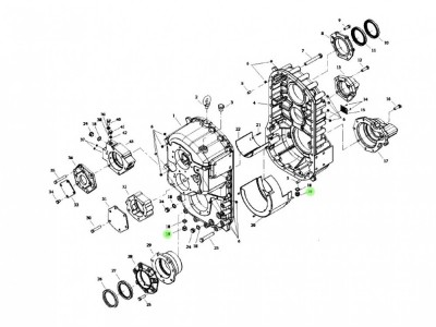ZC2586000284 内六角磁性螺塞,Hexagonal magnetic screw cap,济南向前汽车配件有限公司