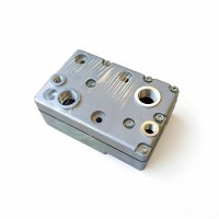 重汽豪沃T5G配件 空压机缸盖总成081V54100-7070 MC07打气泵头气泵缸盖