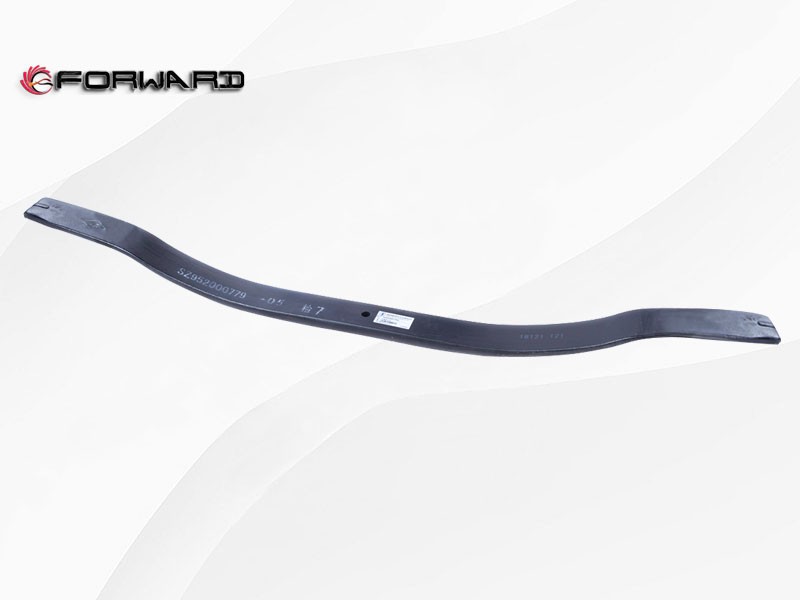 SHACMAN F3000 X3000 底盘后悬置系统 SZ95200077905 后簧第五片