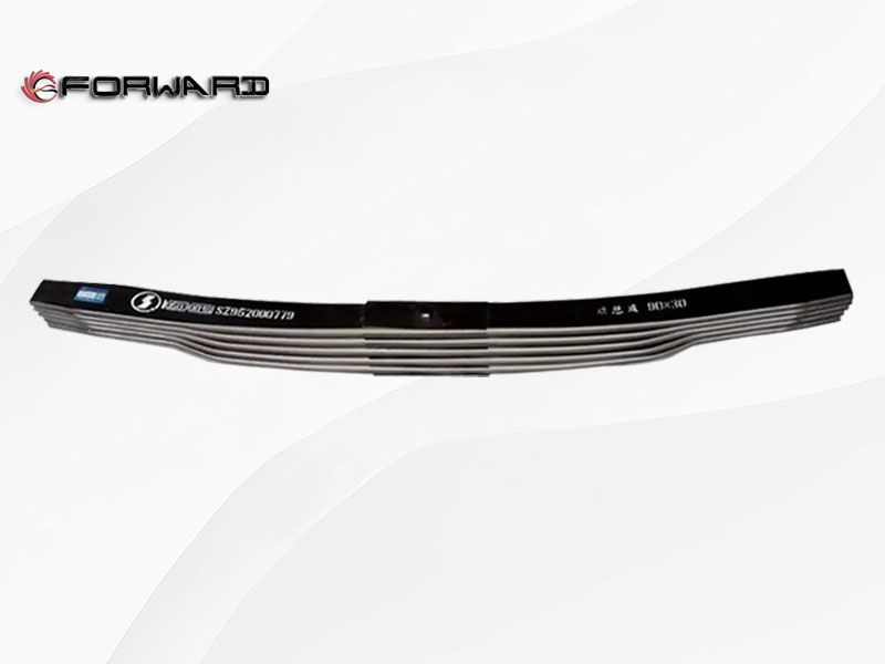 SHACMAN F3000 X3000 底盘后悬置系统 SZ952000779 后钢板弹簧