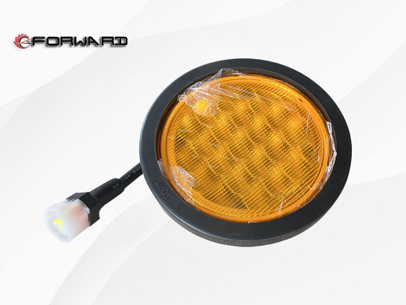 SINOTRUK HOVA豪威码头车 底盘电器系统 BZ53718100011 圆形后尾灯