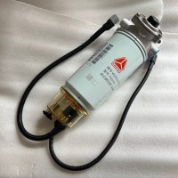 重汽曼发动机电加热燃油粗滤器(右进右出带手泵)，WG9925551120