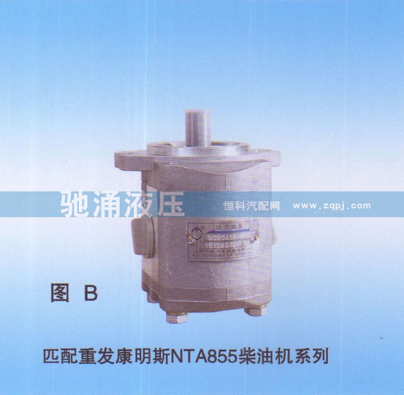 重发康明斯NT855柴油机QC20-16-KMS转向助力泵 转向泵 转向助力叶片泵【驰涌液压】/QC20-16-KMS