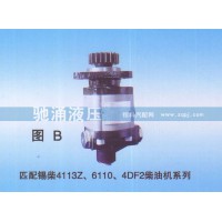 锡柴4113Z、61104DF2柴油机系列3505010-541-ZC10转向助力泵、转向助力叶片泵【驰涌液压】