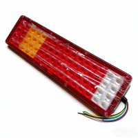 重汽斯太尔王驾驶室LED大透镜后尾灯防水  重汽奥威豪沃通用驾驶室配件