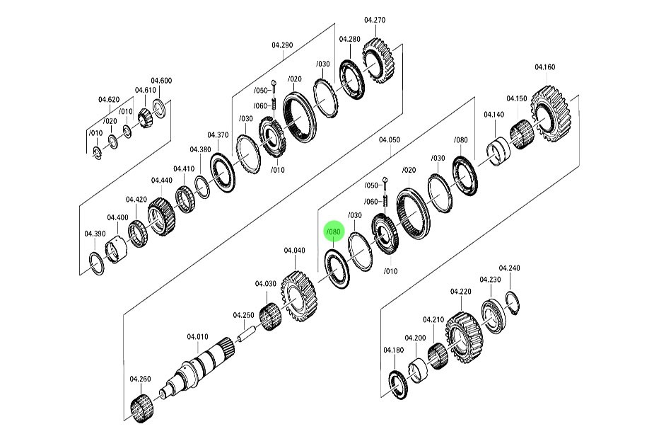 1297 304 529  三四档锥毂,3/4 gear spline hub,济南向前汽车配件有限公司