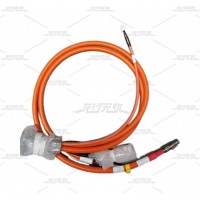 DZ96259780708充电插座250A/充电线束/重汽新能源/陕汽电动车/同力宽体矿车