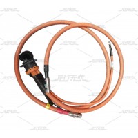 DZ96319780726充电插座/2号/PL18X-300-70/陕汽电动车/解放新能源/欧曼