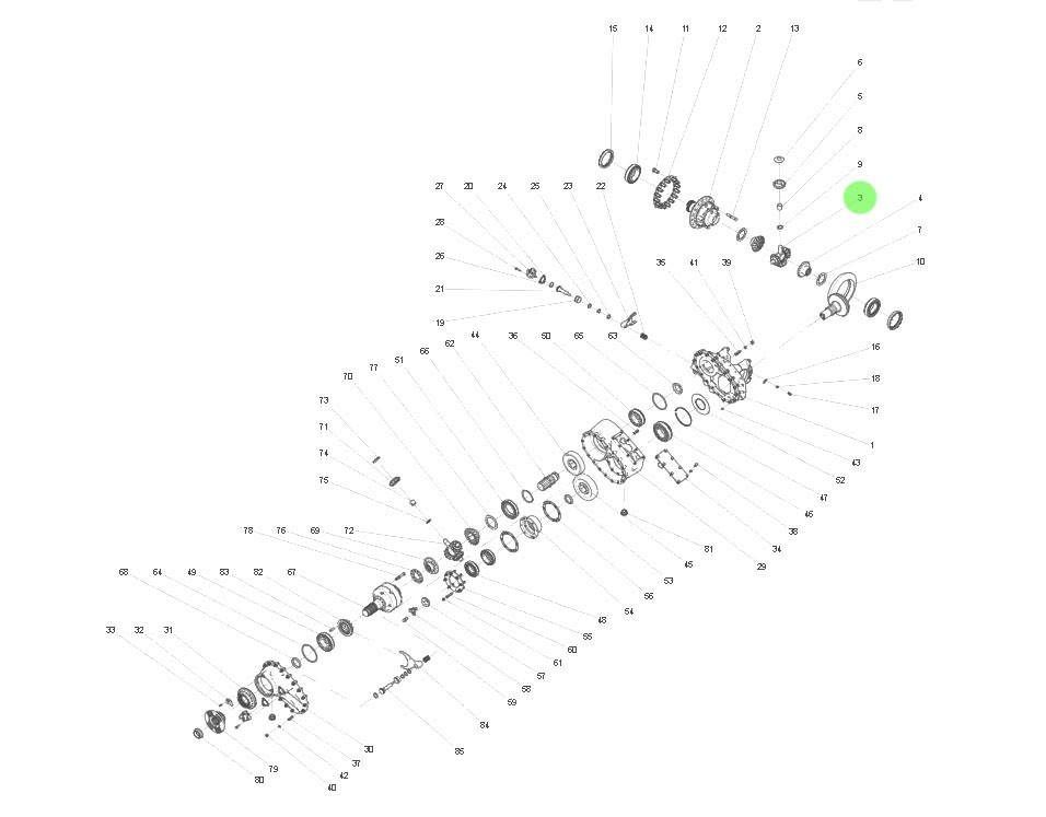 AZ9231320150 差速器十字轴,Drive shaft cross shaft,济南向前汽车配件有限公司