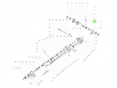 AZ9231320150 差速器十字轴,Drive shaft cross shaft,济南向前汽车配件有限公司