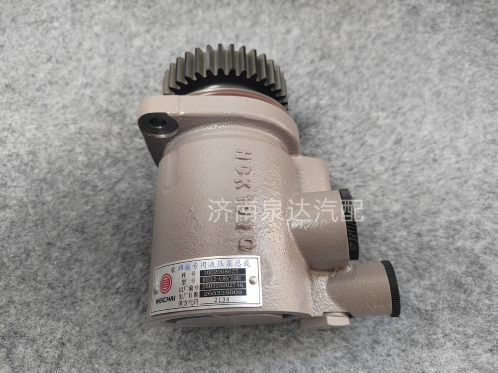 1002008625潍柴WP7发动机配件转向泵助力泵液压泵叶片泵