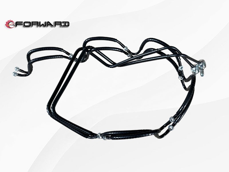 612600083523 喷油器回油管总成,Fuel injector return pipe assembly,济南向前汽车配件有限公司