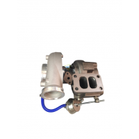 082V09100-7586重汽豪沃卡车配件废气涡轮增压器总成增压机总成图3