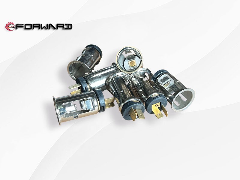 81.28901.0018 点烟器插座,Car cigarette lighter socket,济南向前汽车配件有限公司