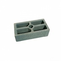 重汽豪瀚豪沃底盘前钢板垫块前钢板座WG9716522105 前桥钢板座弹簧座