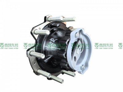 山东凯路青特车桥QT398S90-3104910_A.A_后轮毂总成（康迈-镀锌）QT440SN双桥