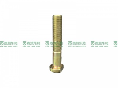 山东凯路青特车桥QT440SH495-3104051_B.A_车轮螺栓（镀锌）QT398S双桥