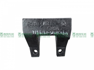 山东凯路·青特车桥QT440SH505-2919312_A.A_中桥右侧反作用杆下支架QT440SH双桥