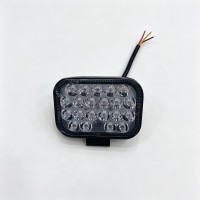 现货批发重卡车灯 三寸边灯方灯LED强光超亮防水射灯12V24V超薄车灯
