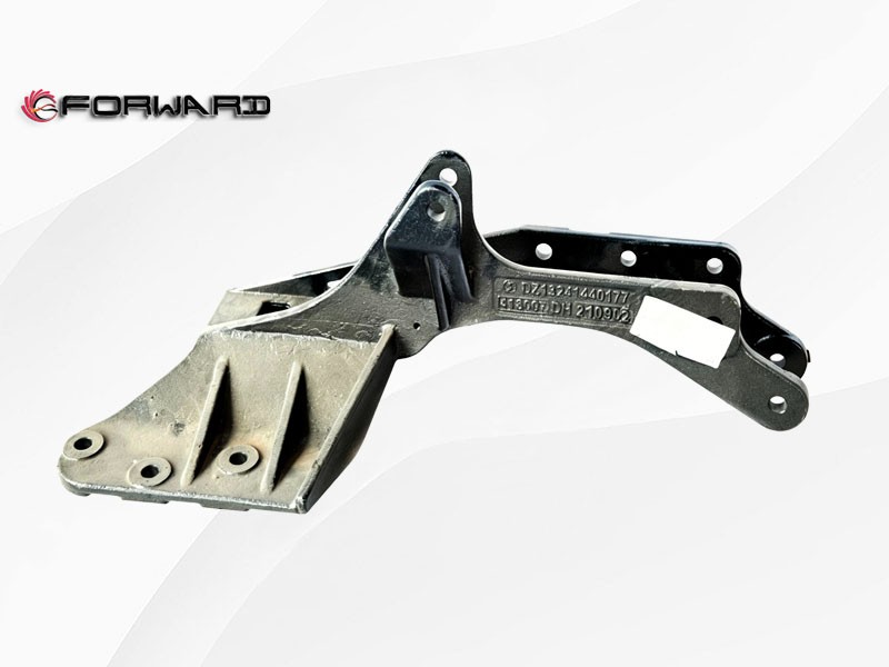 DZ13241440177 左后悬支架,Left rear suspension bracket,济南向前汽车配件有限公司