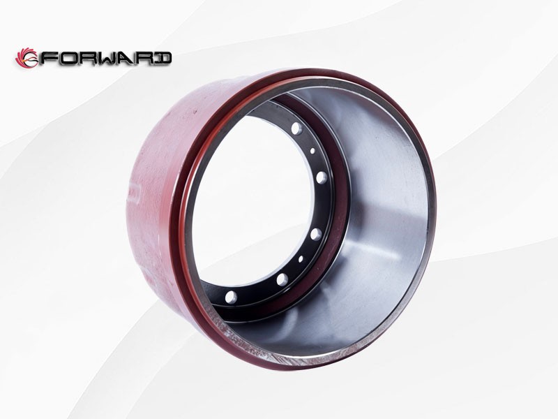 DZ9112340006 制动鼓,Brake drum assembly,济南向前汽车配件有限公司