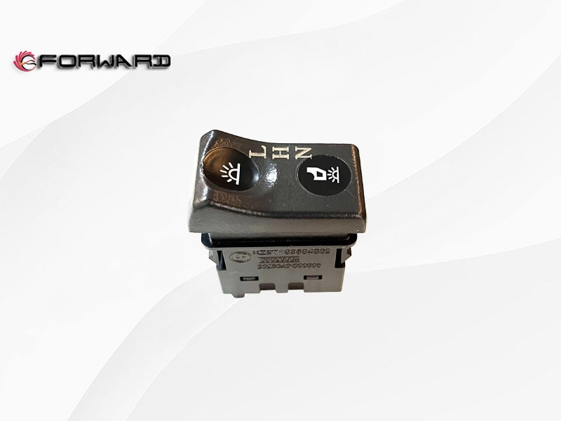KZ9T189584832 分动器控制开关（三档）XQ046715,Transfer case control switch (three gears),济南向前汽车配件有限公司