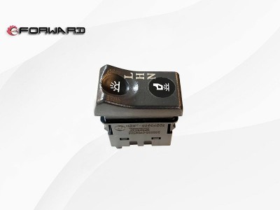 KZ9T189584832 分动器控制开关（三档）XQ046715,Transfer case control switch (three gears),济南向前汽车配件有限公司