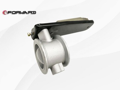DZ93259180011 排气制动器 XQ046761,Exhaust brake,济南向前汽车配件有限公司