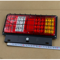 12V24V LED防水后尾灯轻卡货车倒车灯 解放LED后尾灯