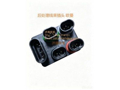 1001101111欧曼后处理线束接头 济南信发