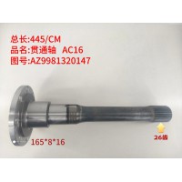 贯通轴 AC16  445/CM 165*8*16